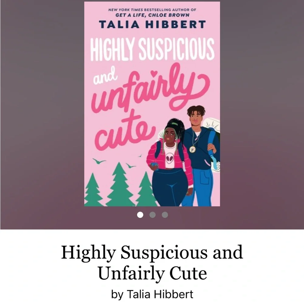 Highly Suspicious and Unfairly Cute by Talia Hibbert Hardcover Book